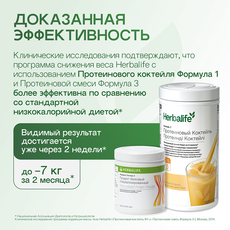 Протеиновый коктейль Формула 1 со вкусом дыни