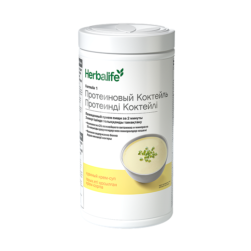 Протеиновый коктейль Формула 1 со вкусом куриного крем-супа