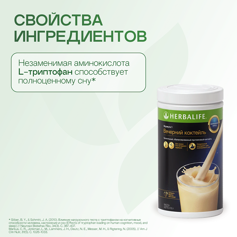 Формула 1 Вечерний коктейль