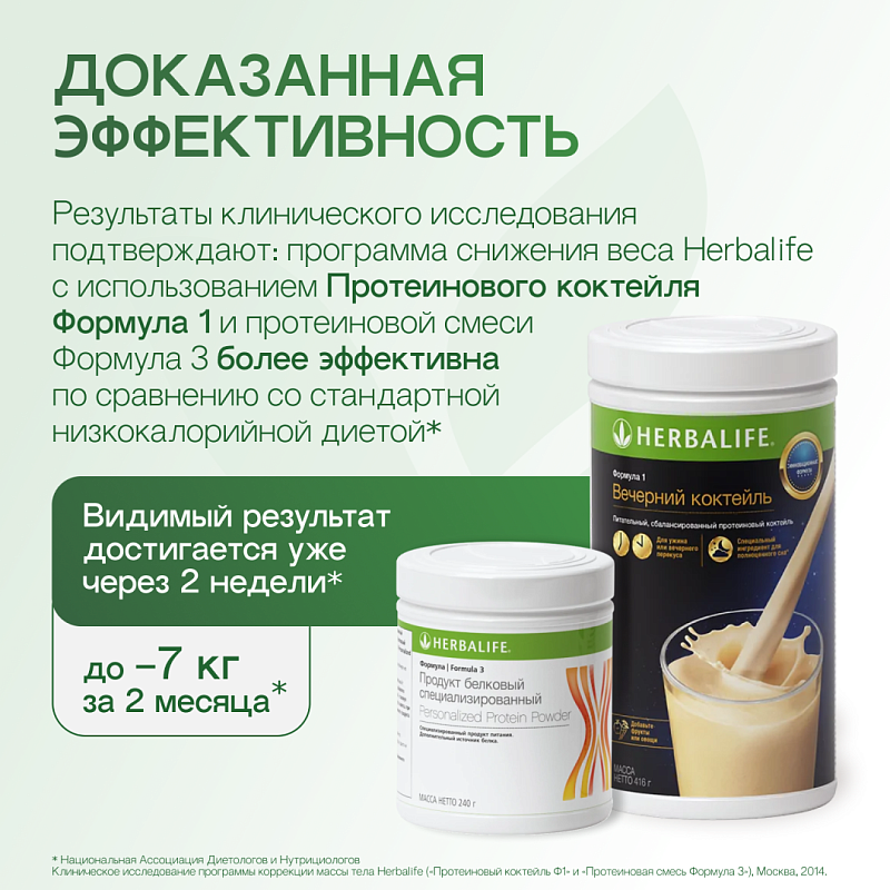 Формула 1 Вечерний коктейль