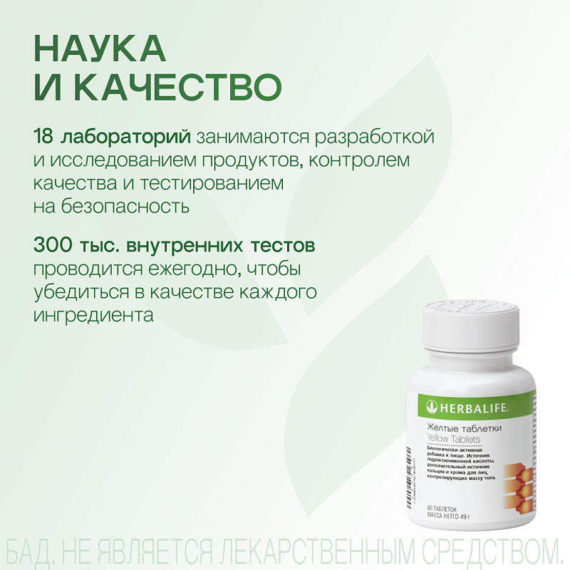Желтые таблетки